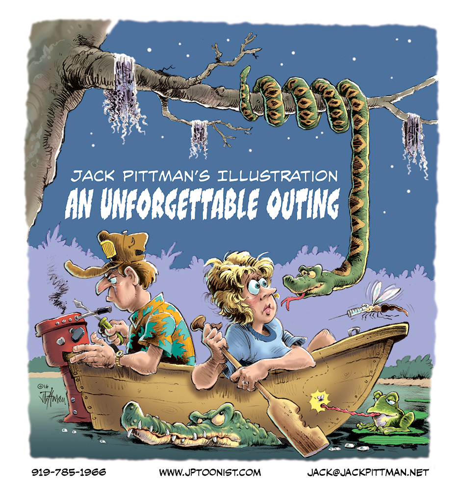 Unforgettable Outing - Jack Pittman Illustration
