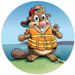 NC Wildlife Resources beaver mascot