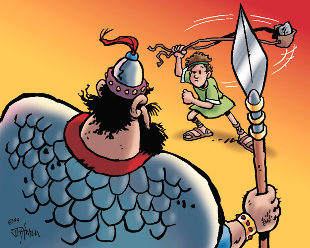 David and Goliath